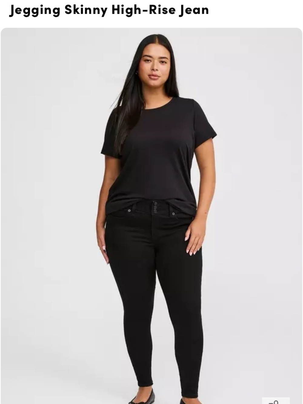 Torrid Black High-Rise Super Soft Skinny Jeans